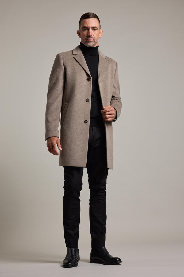 Barkers Morrison Coat in camel, wool, additional view