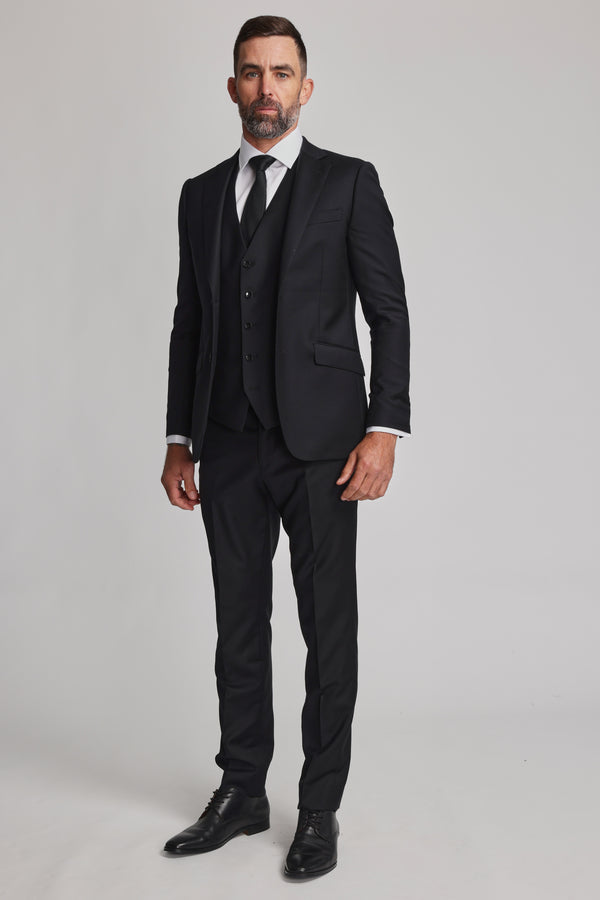 Barkers Mayfair ZQrx Waistcoat in black, additional view