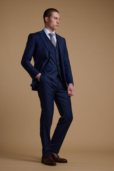 Grafton Check Suit Trouser