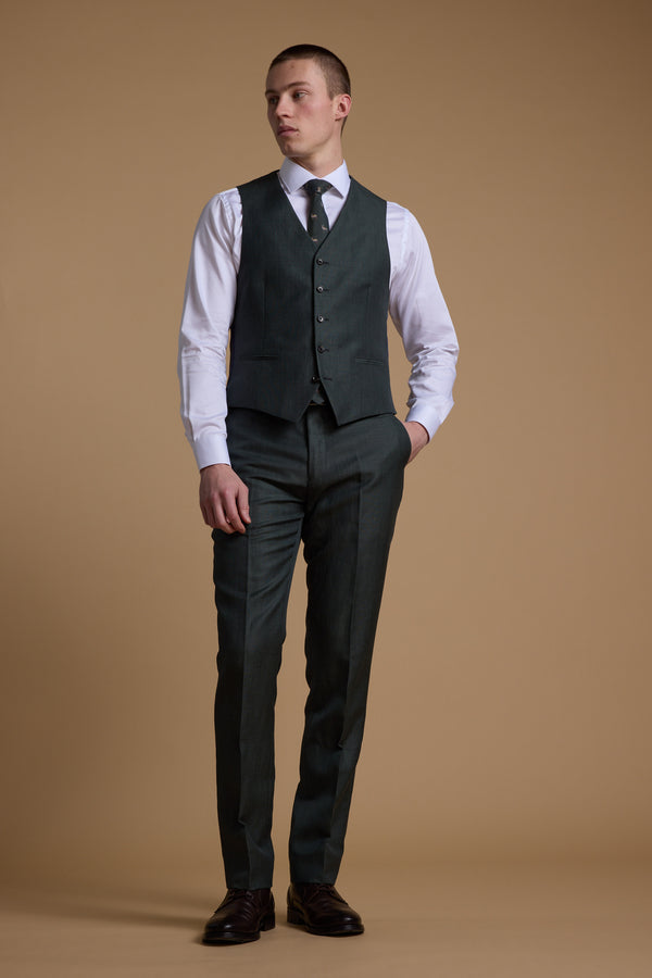 Faulkner Texture Waistcoat