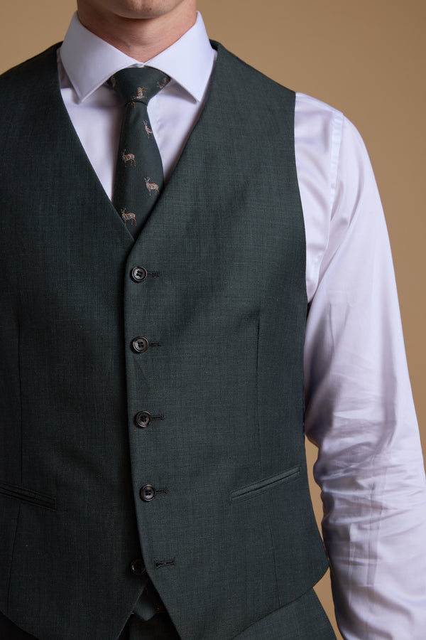 Faulkner Texture Waistcoat