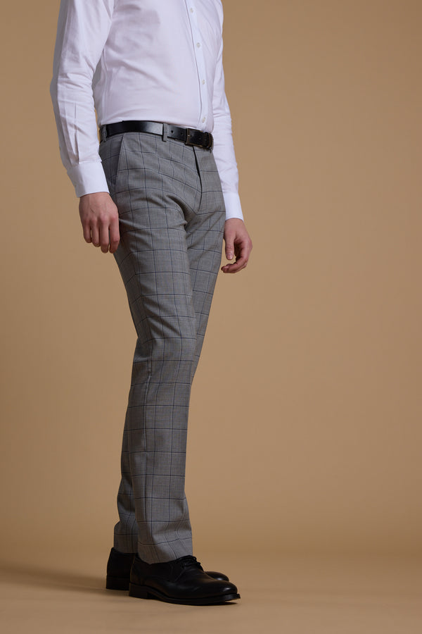 Alfred Check Suit Trouser