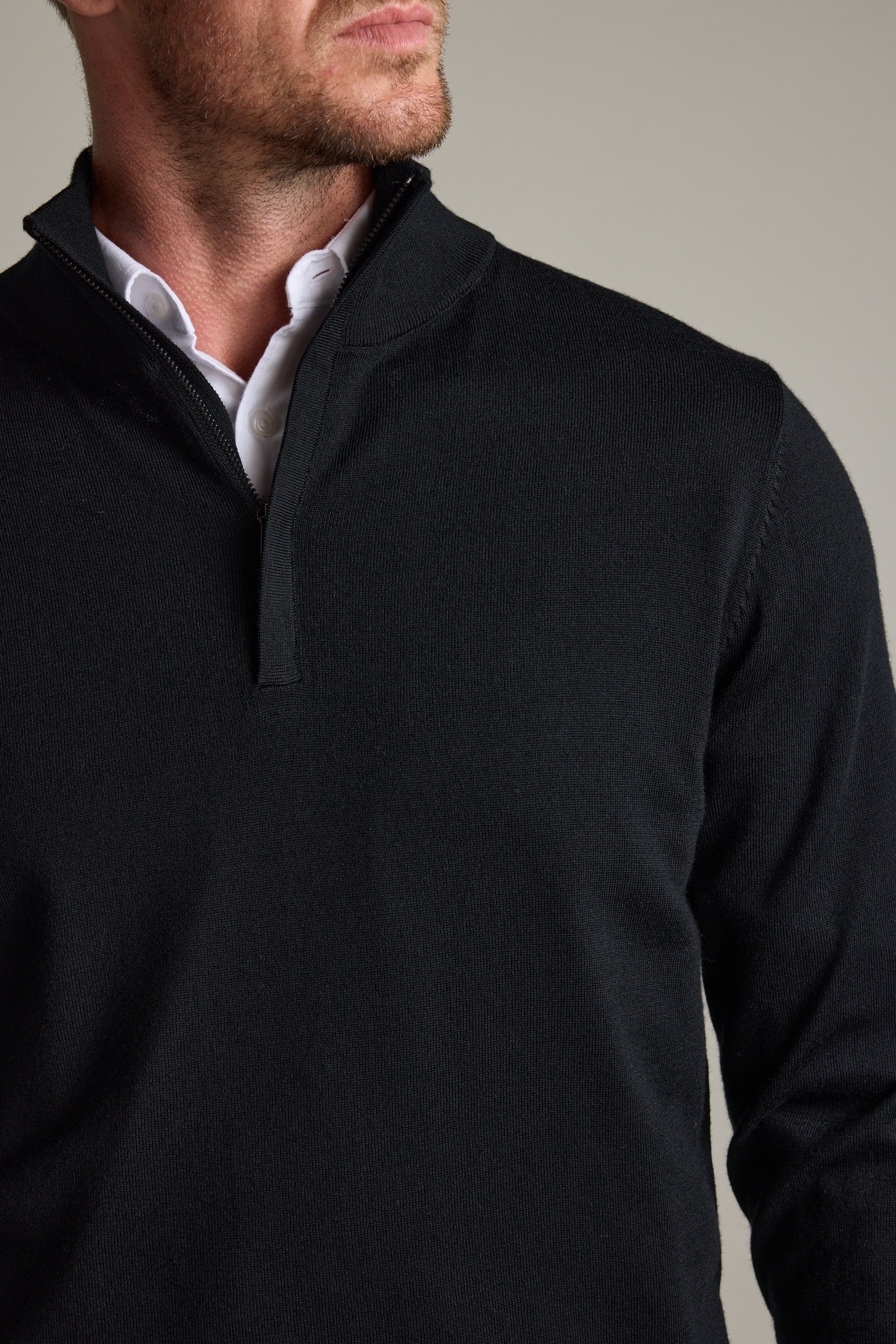 Shop Skyland ZQRX Merino 1/4 Zip (BLACK) | Barkers