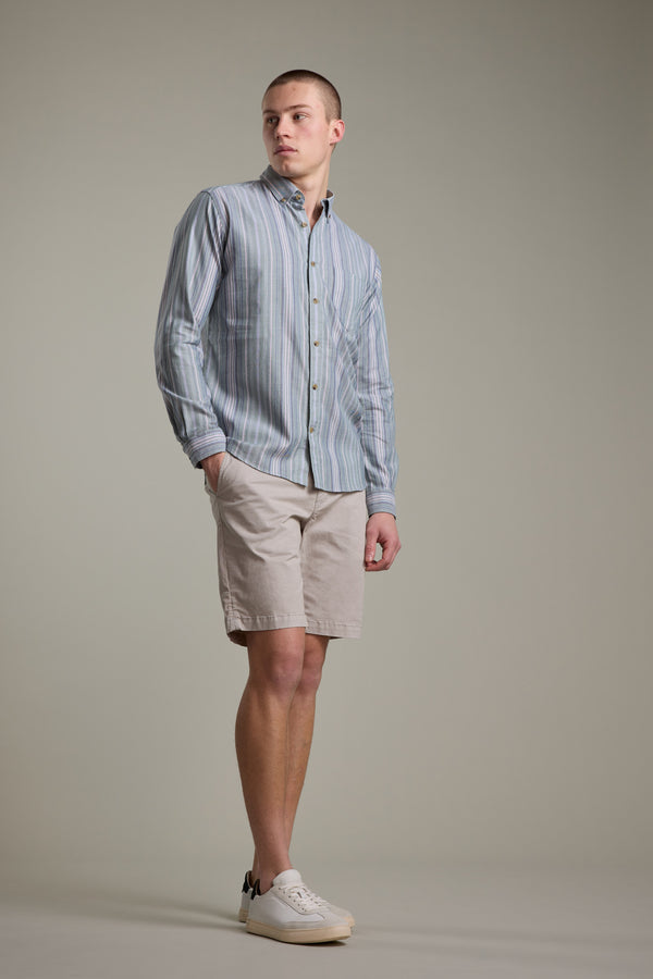 Huntley Striped Oxford Shirt