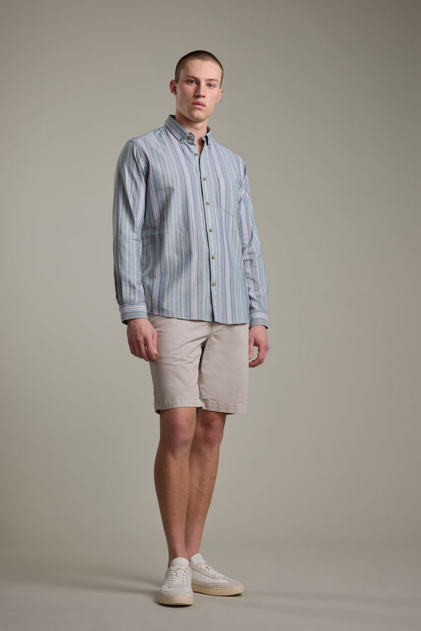 Huntley Striped Oxford Shirt