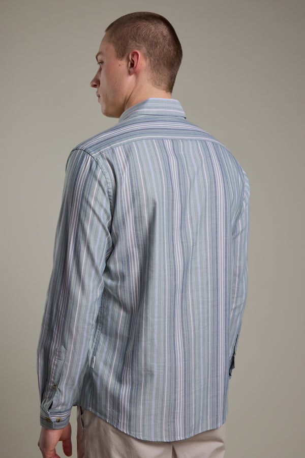 Huntley Striped Oxford Shirt