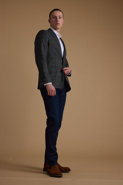 Upton Check Blazer