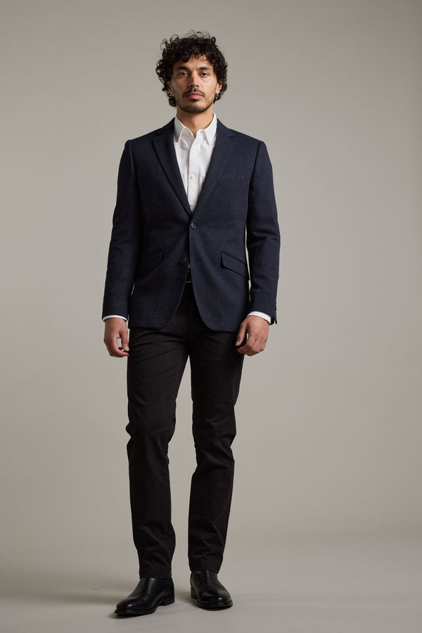 Risca Check Knit Blazer