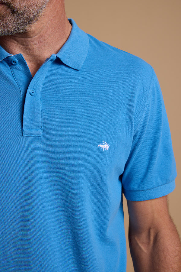 Barkers Regent Pique Polo in blue, regular fit, additional view