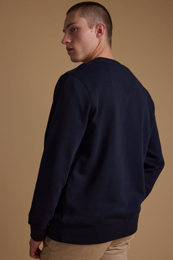 Barkers 1972 Crew in navy, cotton, additional view