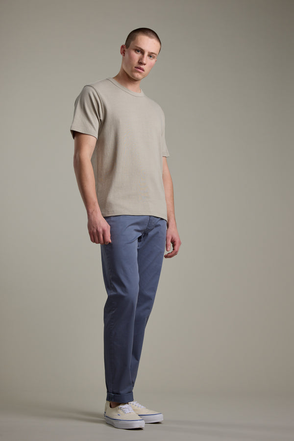 Barkers Langwood Tee in cement, classic fit, alternate view
