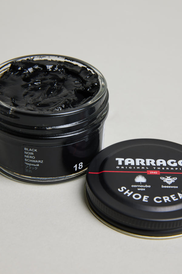 Tarrago Shoe Cream in black, alternate view