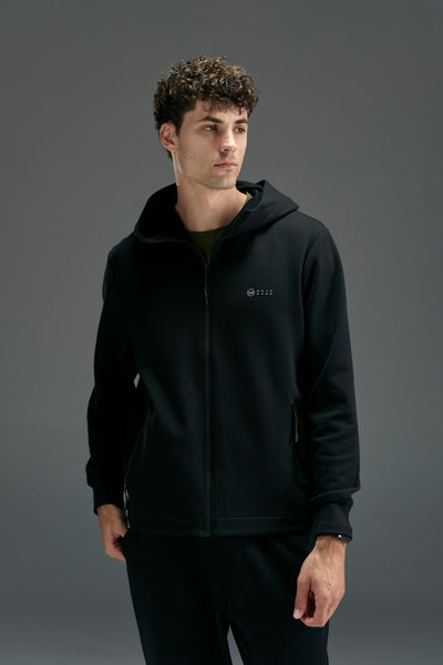 WearEver Altitude Hoody in black, alternate view