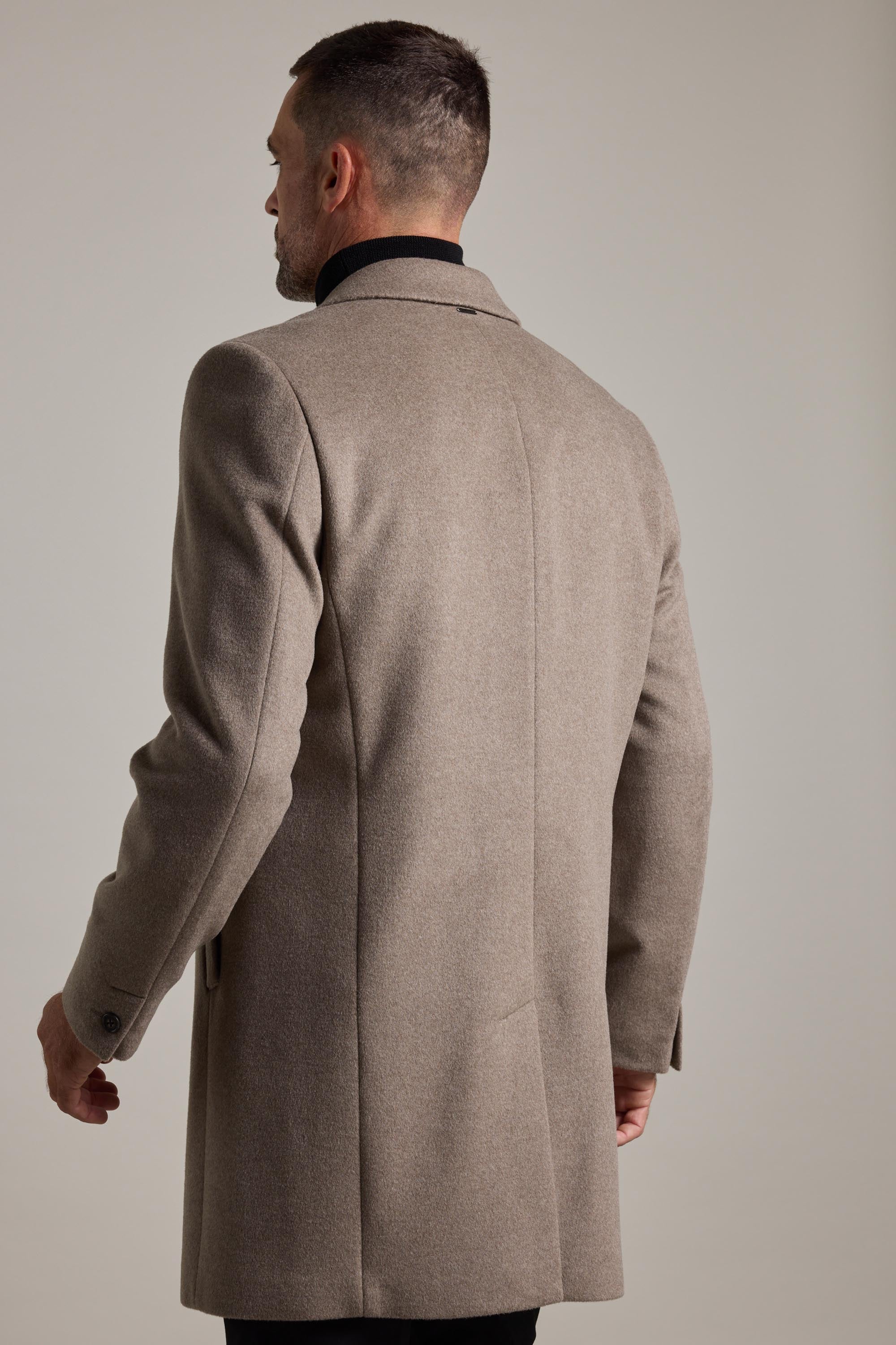 Barkers Morrison Coat in camel, wool, additional view