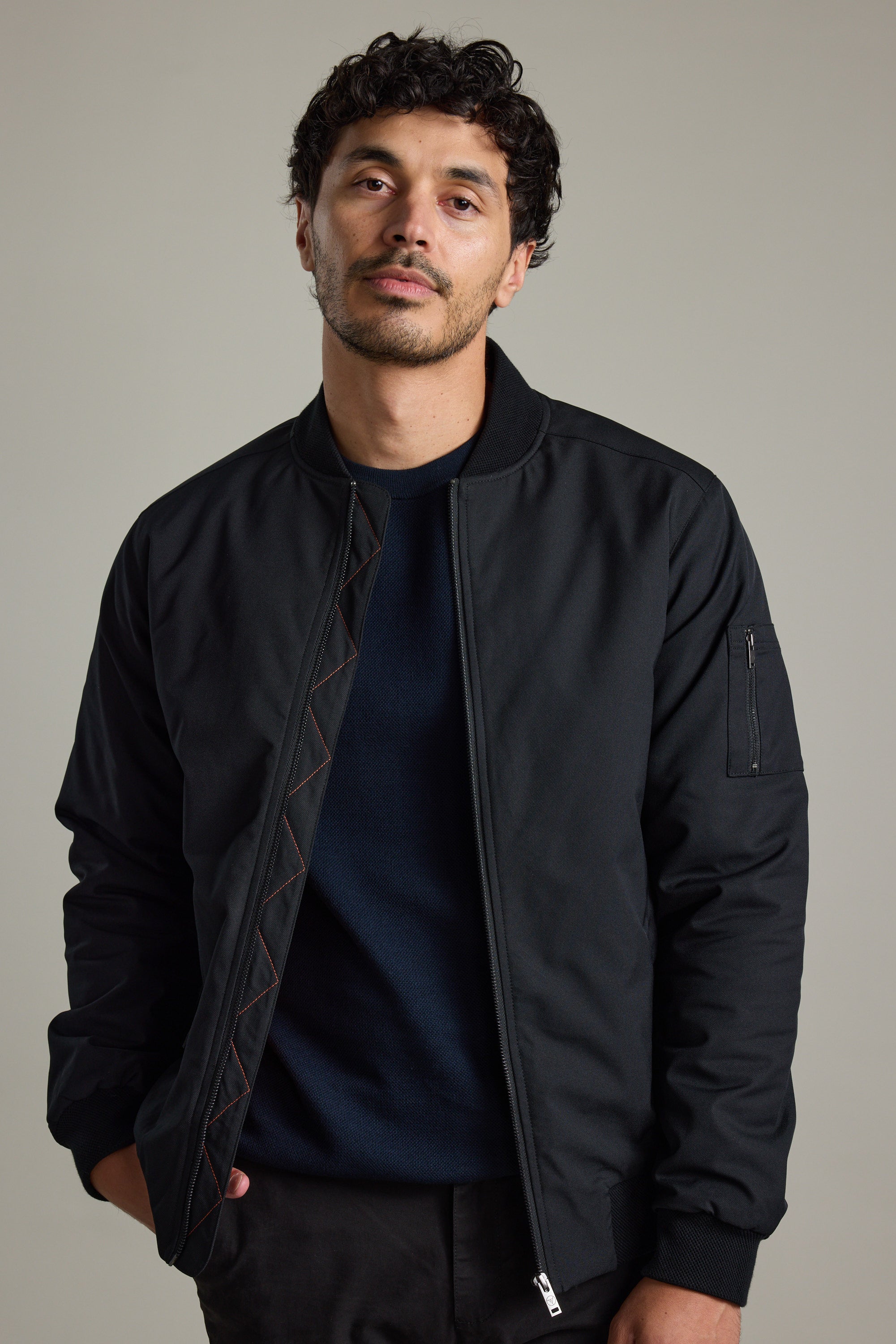 ジャケット・アウター Dunhill Shop Dunhill Bomber Jacket (BLACK) | Barkers