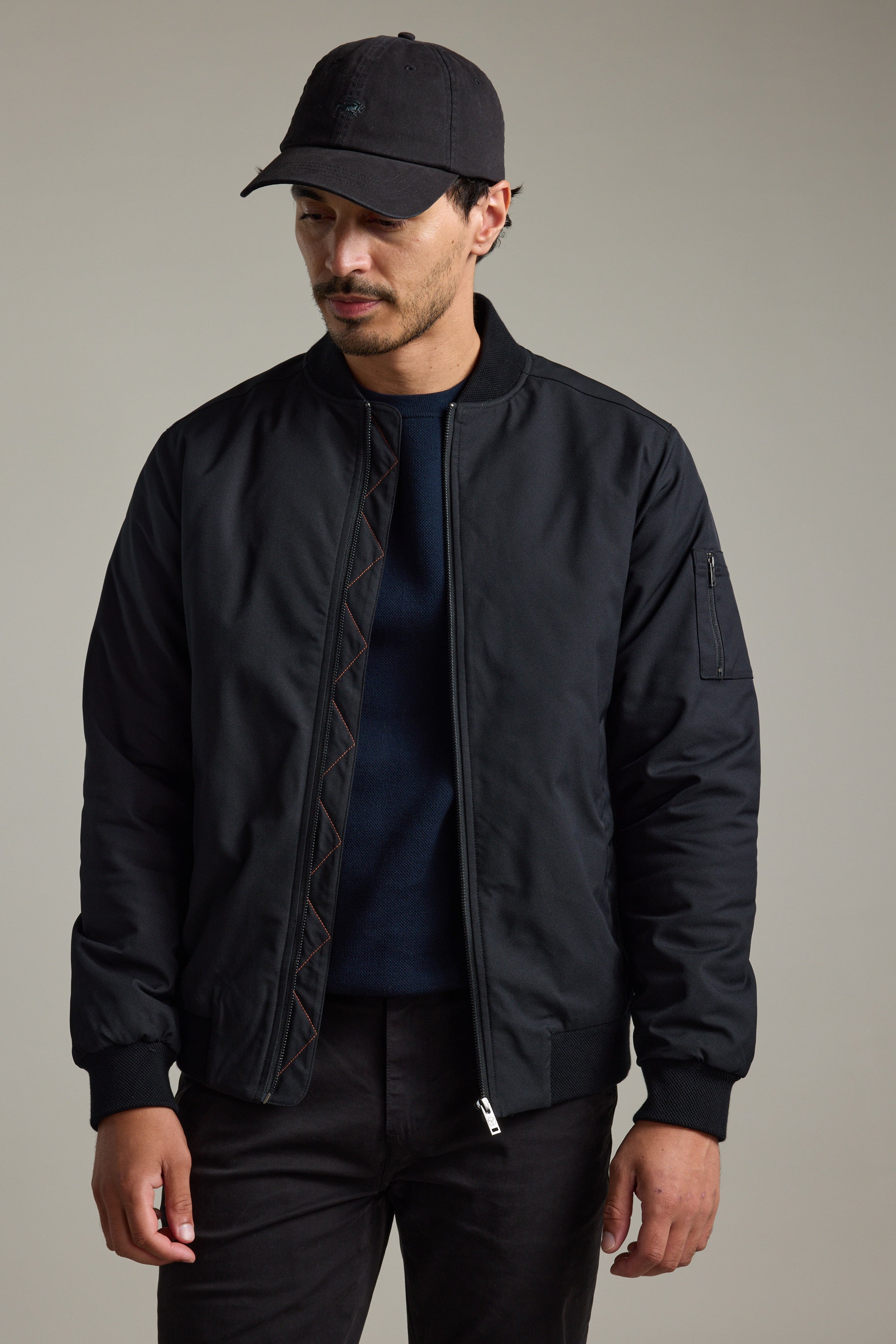 ジャケット・アウター Dunhill Shop Dunhill Bomber Jacket (BLACK) | Barkers