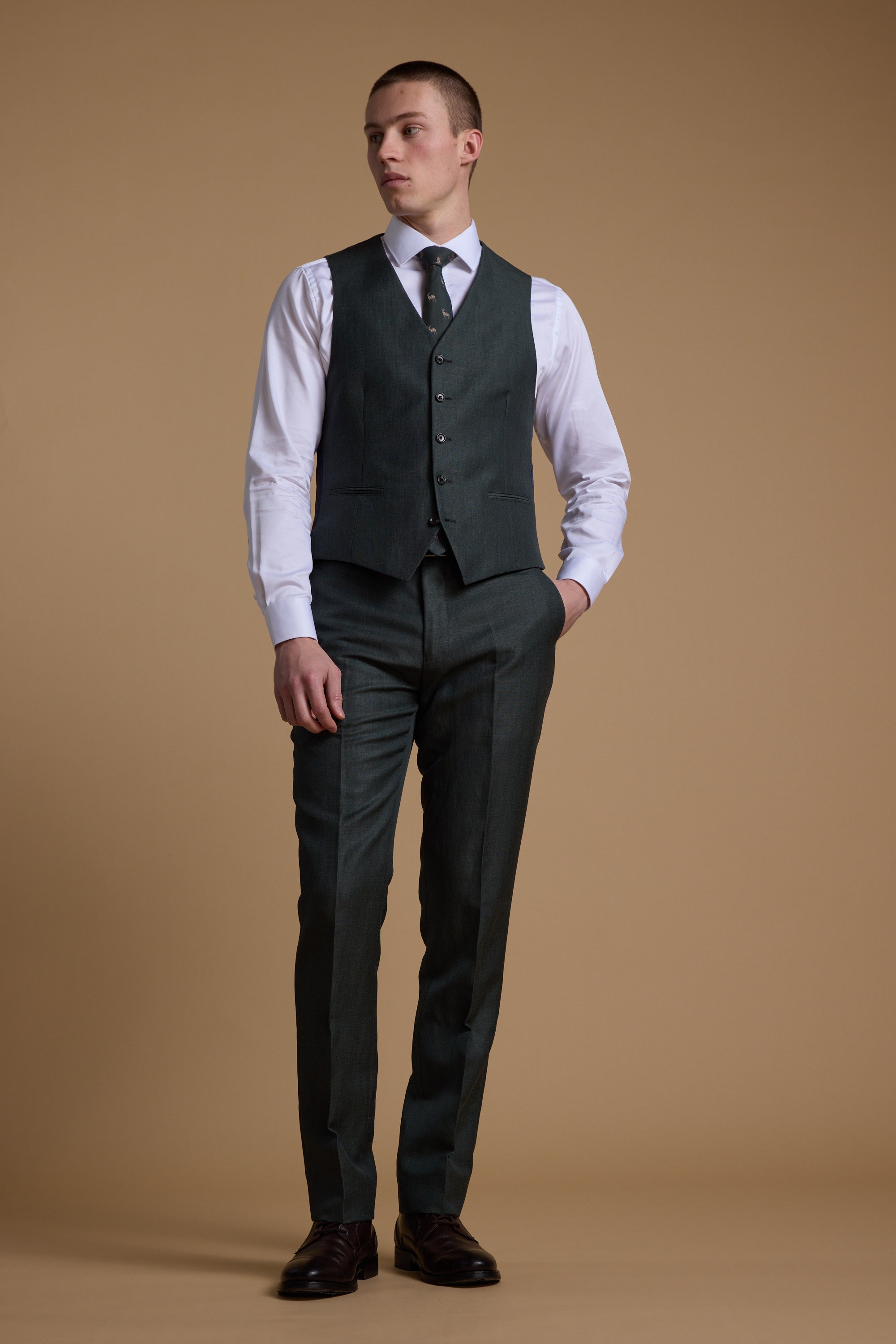 Faulkner Texture Waistcoat