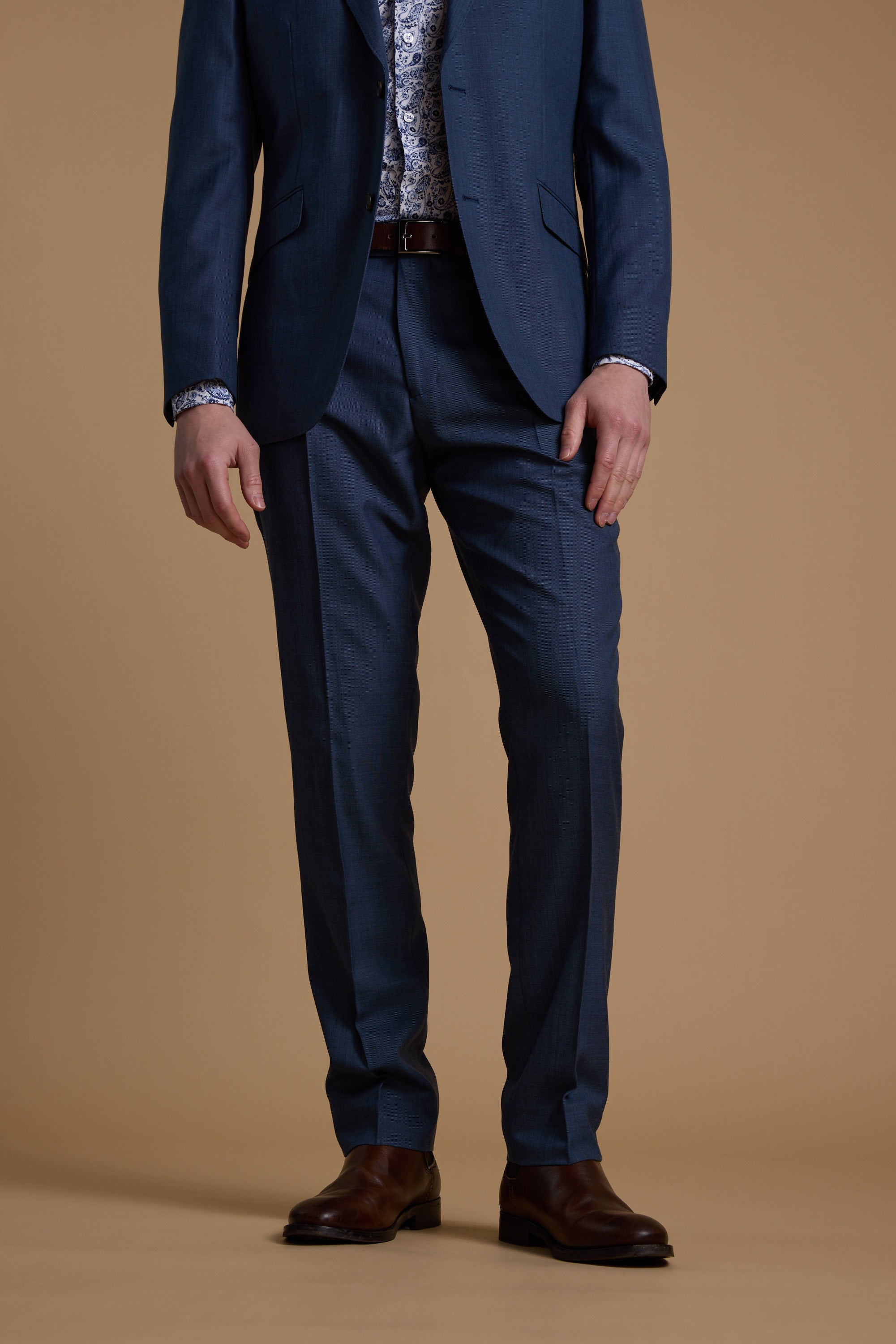 Morden Texture Suit Trouser