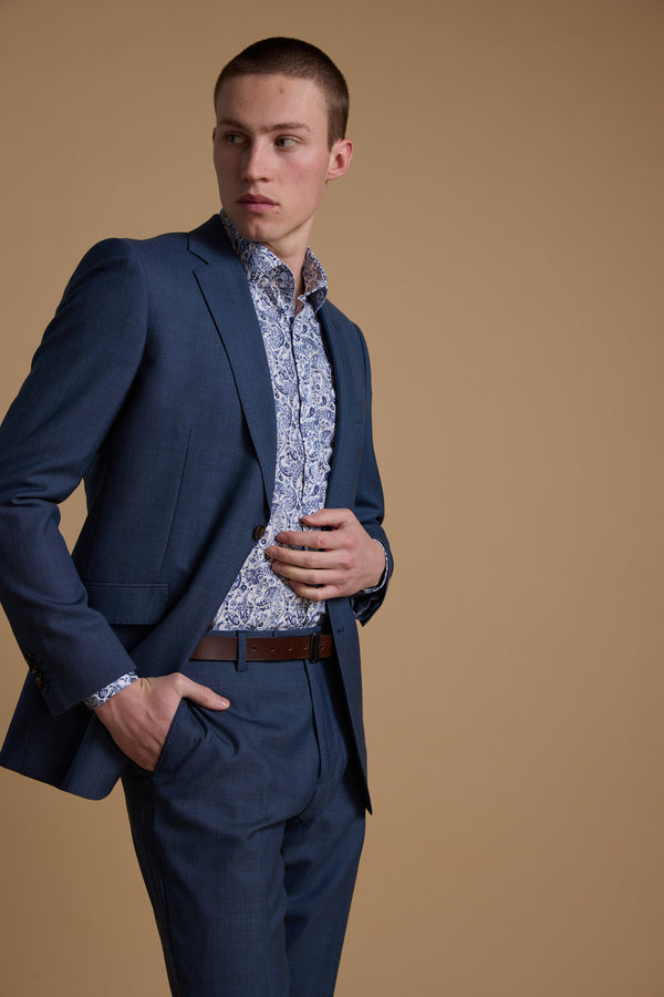 Morden Texture Suit Trouser