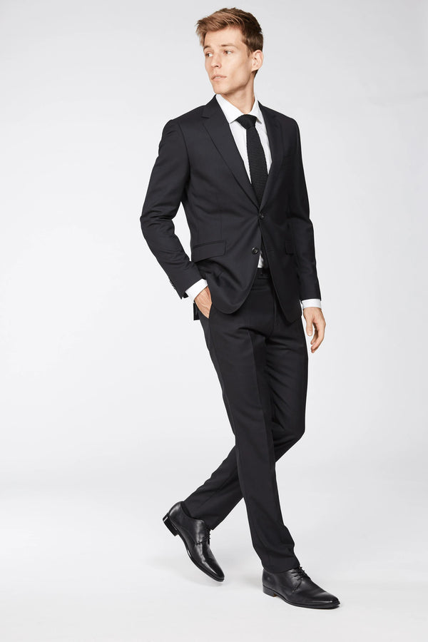 Barkers Bayswater Trouser in black, modern fit, additional view