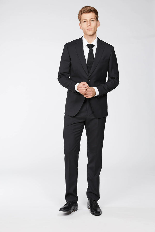 Barkers Bayswater Trouser in black, modern fit, additional view