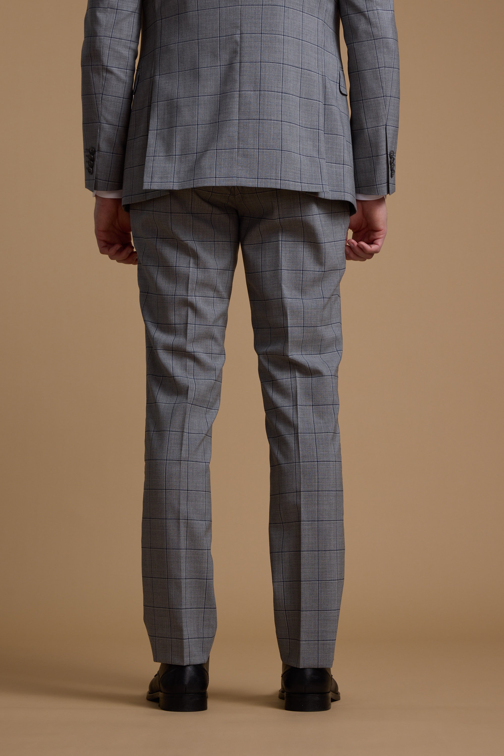 Alfred Check Suit Trouser