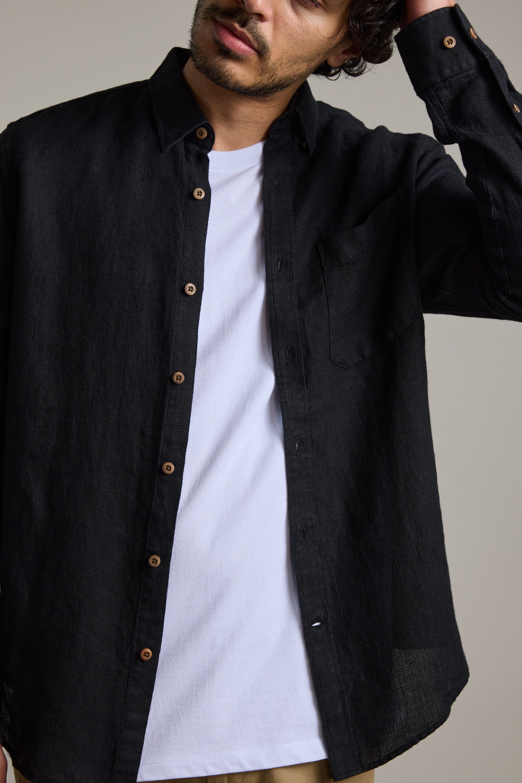Delano Linen Shirt C