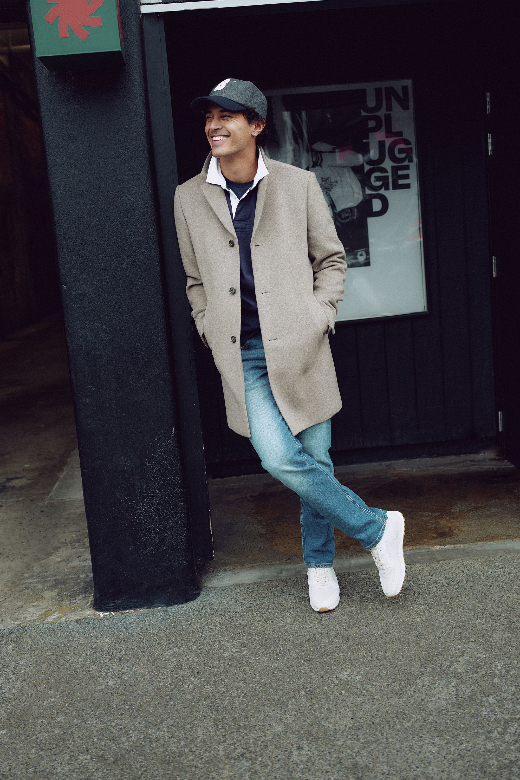 Barkers Morrison Coat in camel, wool